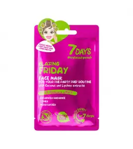 7 Days - Mascarilla facial 7 días - Blazing Friday