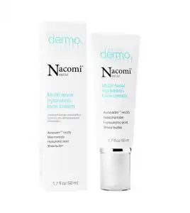 Nacomi - *Dermo* - Crema facial hidratante Multi-Level - Pieles secas, deshidratadas e irritadas