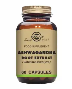 SOLGAR - 100 Comprimidos Ashwagandha - Extracto De Raíz (Withania Somnifera)