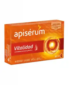 Apisérum - 30 Cápsulas Blandas Vitalidad Apiserum