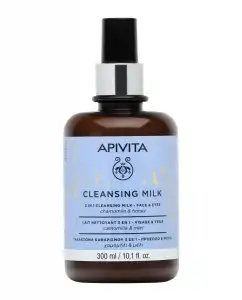 Apivita - Leche Limpiadora 3 en 1 Rostro y ojos 300 ml Apivita.