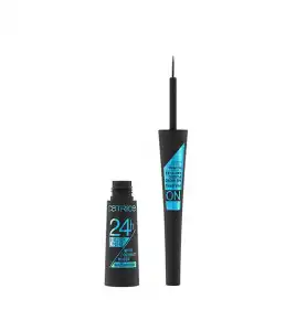 Catrice - Delineador de ojos 24h Waterproof - 010: Ultra Black Waterproof