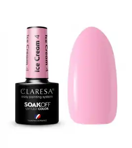 Claresa - Esmalte semipermanente Soak off - 04: Ice Cream