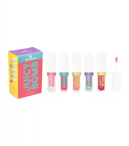 essence - Set de aceites labiales Juicy Bomb - 01: Glossy days ahead!