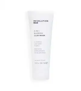 Revolution Man - Mascarilla facial anti-imperfeciones 2 in 1 Blemesh Clay Mask