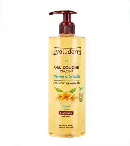 Evoluderm - Gel de ducha estimulante - Monoï a la Folie - 500ml