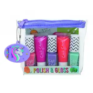 Set Esmaltes de Uñas y Gloss