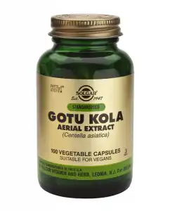 SOLGAR - Cápsulas Vegetales Gotu Kola Solgar.