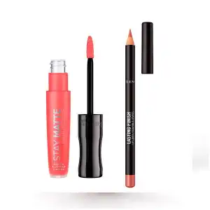 Stay Matte Lipstick + Lipliner Lasting Finish 600