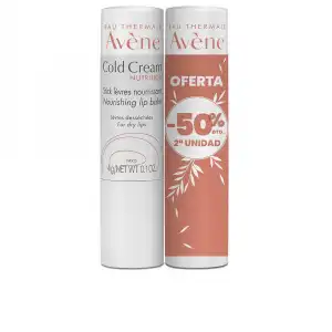 Cold Cream stick de labios nutritivo 2 x 4 gr