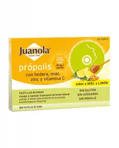 Juanola - Pastillas Blandas Própolis Miel Y Limón