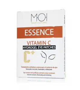 M.O.I. Skincare - Parches antibolsas y ojeras de vitamina C para contorno de ojos Essence