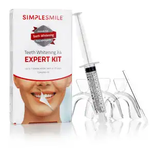 SIMPLESMILE teeth whitening X4 expert kit 5 u