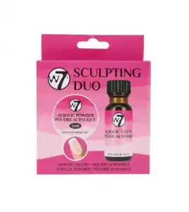 W7 - Líquido y polvo acrílico para uñas Sculping Duo