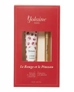 Yolaine Paris - Barra de labios Lip Mousse & Lip Brush Framboise Yolaine Paris.