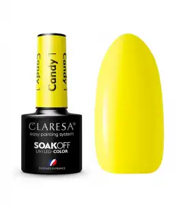 Claresa - Esmalte semipermanente Soak off - 1: Candy