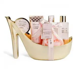 IDC INSTITUTE Scented Bath Rose Tacón 1 und Set de Baño