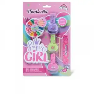 MARTINELIA Super Girl Nail Design Kit 1 und Set de Manicura Infantil