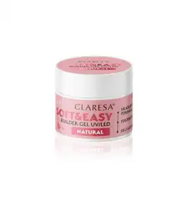 Claresa - Gel constructor Soft & Easy - Natural - 12 g