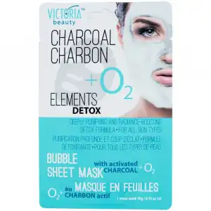 Mascarilla Facial Elements Detox con Carbón