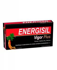 Pharma Otc - 30 Cápsulas Plus Energisil