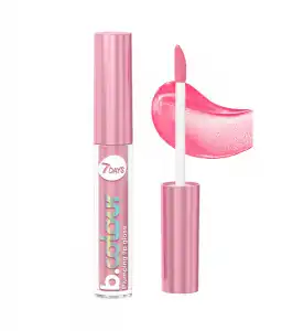 7 Days - Brillo de labios voluminizador - 02: Soft Pink