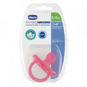 Chicco Chicco Chupete Physio Soft 6-16m Silicona Rosa