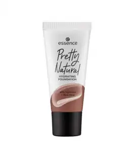 essence - Base de maquillaje hidratante Pretty Natural - 295: Warm Deep Spice