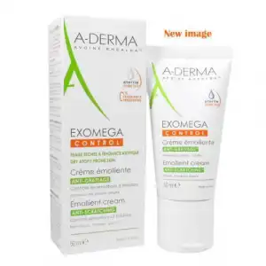 Aderma Exomega 50 ml Crema Emoliente Control Piel Atópica y Muy Seca