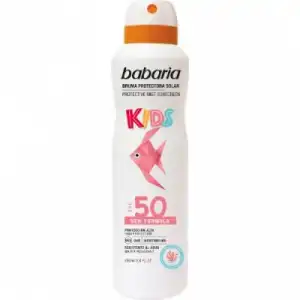 Babaria Bruma Protectora Solar Infantil SPF50 , 200 ml