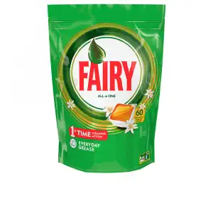 Fairy Todo En 1 Naranja lavavajillas 60 cápsulas