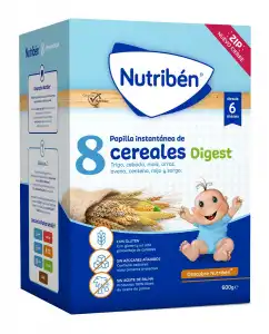 Nutribén® - Papilla 8 Cereales Efecto Bífidus