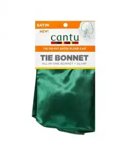 Cantu - Gorro de satén ajustable para el cabello The Bonnet