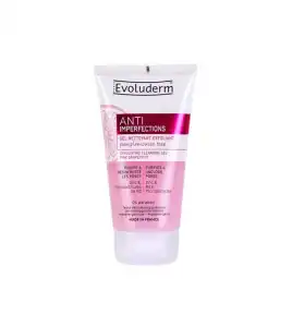 Evoluderm - Gel limpiador facial exfoliante Anti Imperfections