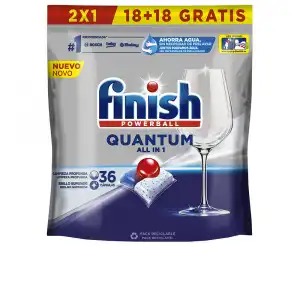 Finish Powerball Quantum lavavajillas 36 pastillas