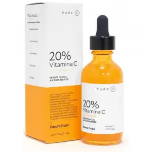 Pure C 20% Vitamina C Sérum Facial Antioxidante 60 ml