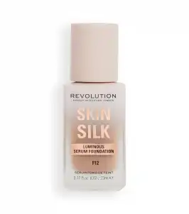 Revolution - Base de maquillaje Skin Silk Serum Foundation - F12