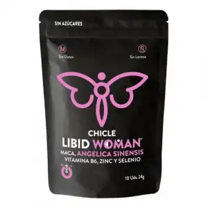 Wug Gum Libid Woman 10 und Chicle Aumento Libido Mujer