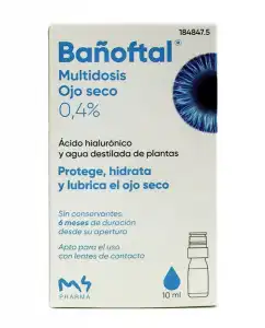 Bañoftal - Multidosis Ojo Seco 0,4% AH