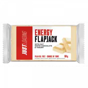 Energy FlapJack barrita de avena recubierta con chocolate blanco y yogurt