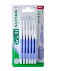 Gum - Cepillo Interdental Bi-Direction Pequeño 0,6 Mm