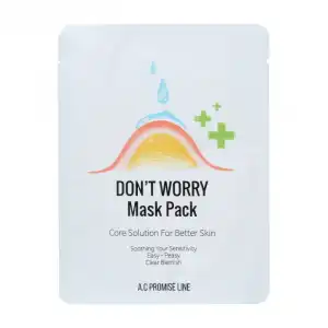 Mascarilla Calmante Dont Worry Mask 23 gr