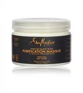 Shea Moisture - Mascarilla purificante - Jabón negro africano