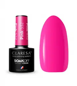 Claresa - Esmalte semipermanente Soak off - 532: Pink