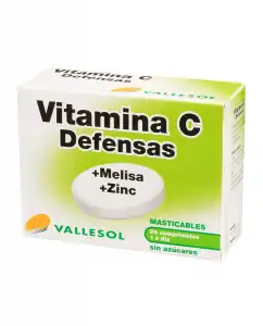 Vallesol - Vitamina C + Melisa Y Zinc