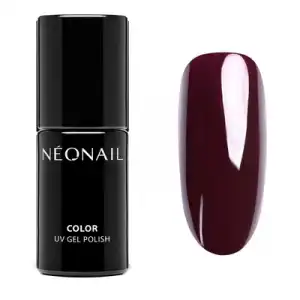 Neonail UV Gel Polish Midnight Love Story Rojo , 7.2 ml