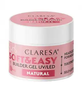 Claresa - Gel constructor Soft & Easy - Natural - 90 g