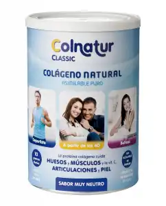 Colnatur - Suplemento Nutricional Colágeno Sabor Neutro 300 G Classic