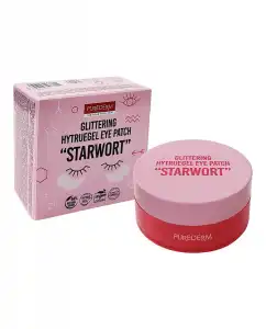 PUREDERM - Parches De Ojos De Hidrogel Starwort Con Glitter