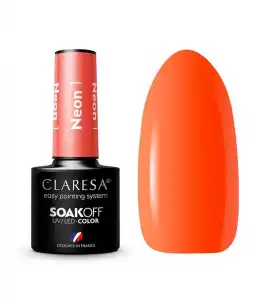 Claresa - Esmalte semipermanente Soak off - 1: Neon